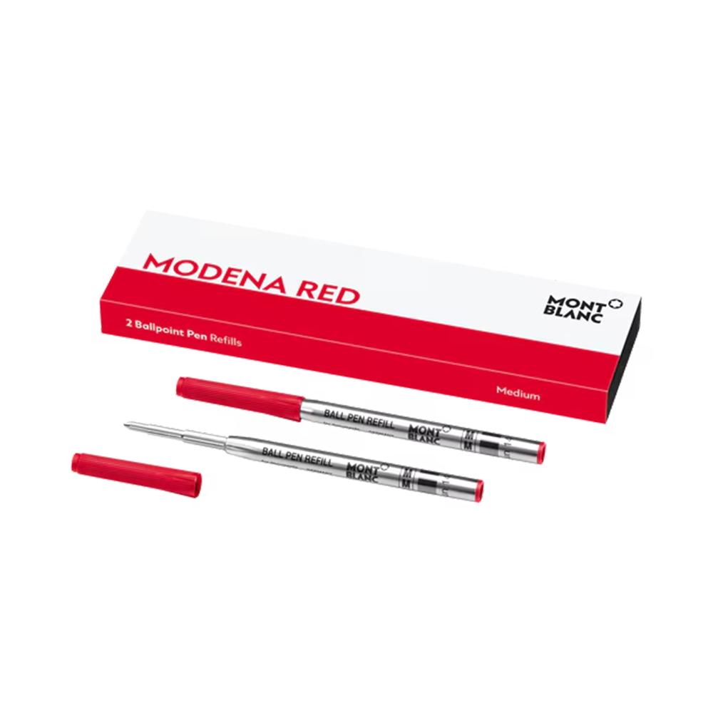 Imagen principal Montblanc 2x Recambios para Bolígrafo, Modena Red