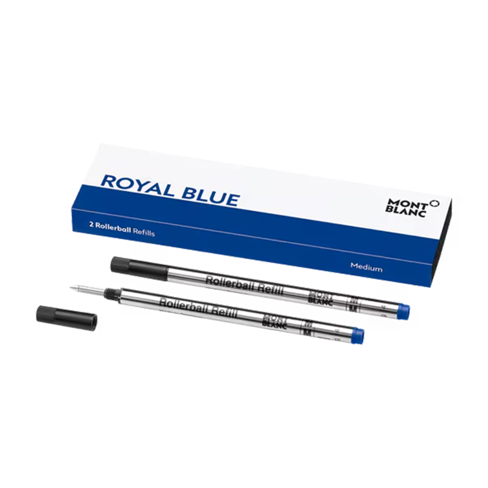 Imagen principal Montblanc 2x Recambios para Rollerball, Royal Blue