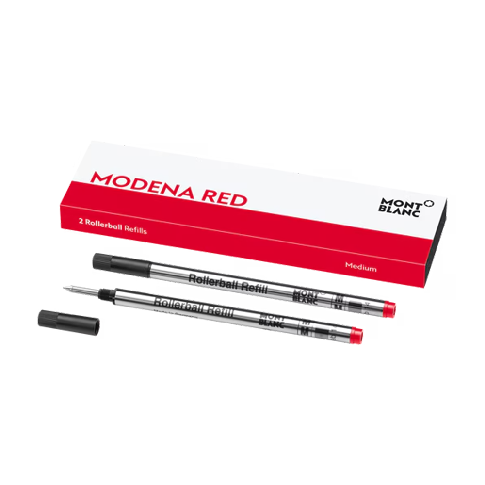 Imagen principal Montblanc 2x Recambios para Rollerball, Modena Red
