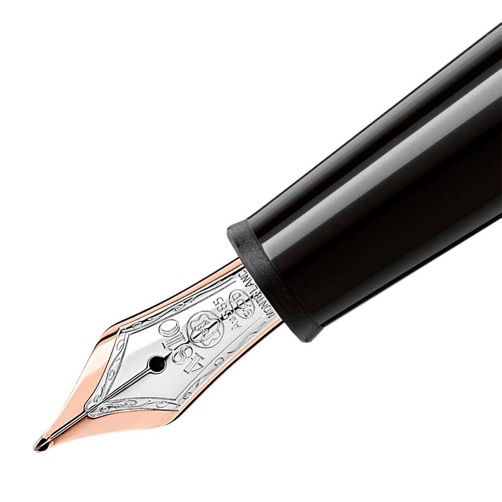 Slide Montblanc Fountan Pen Meisterstück Oro Rosa