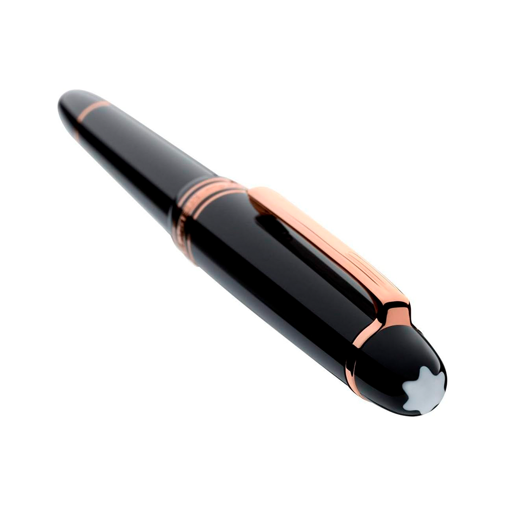 Slide Montblanc Fountan Pen Meisterstück Oro Rosa