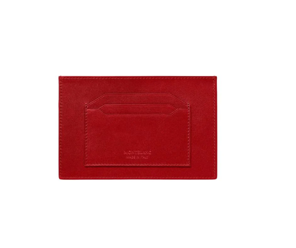 Slide Montblanc Portadocumentos Meisterstück para 6 Tarjetas, Rojo