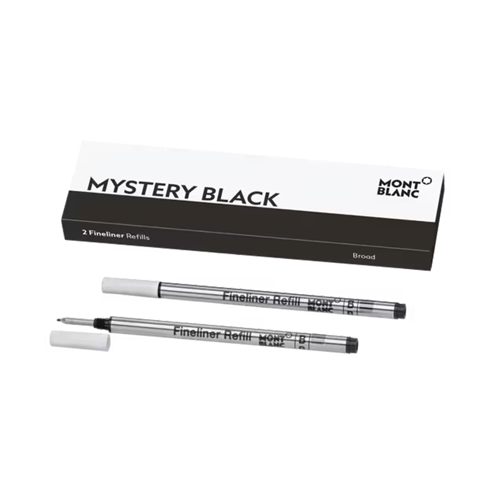Imagen principal Montblanc 2x Recambios para Fineliner, Mystery Black