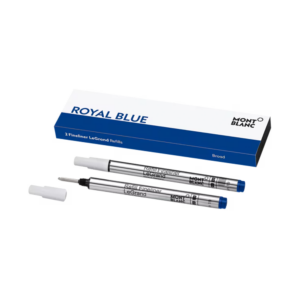 Montblanc 2x Recambios para Fineliner Legrand, Royal Blue