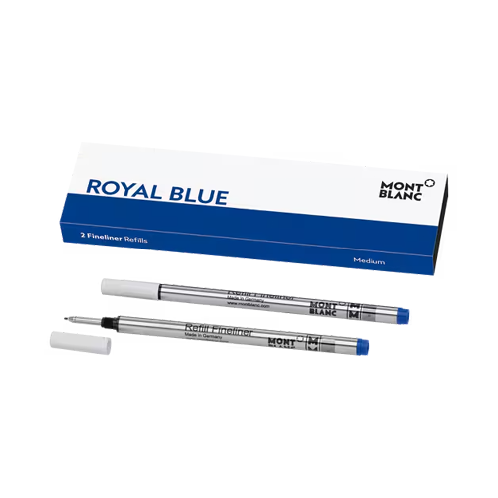 Imagen principal Montblanc 2x Recambios para Fineliner, Royal Blue