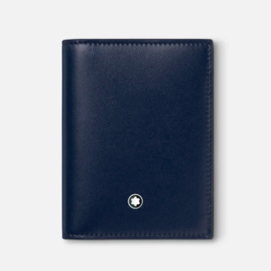 Montblanc Portatarjetas Meisterstuck para 4 Tarjetas, Azul