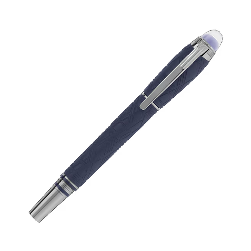 Slide Montblanc StarWalker SpaceBlue Precious Resin Fountain Pen