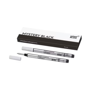 Montblanc 2x Recambios para Fineliner Legrand, Mystery Black