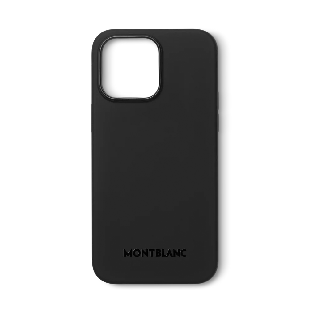 Imagen principal Montblanc Case para iPhone 15 Pro Max MagSafe Negro
