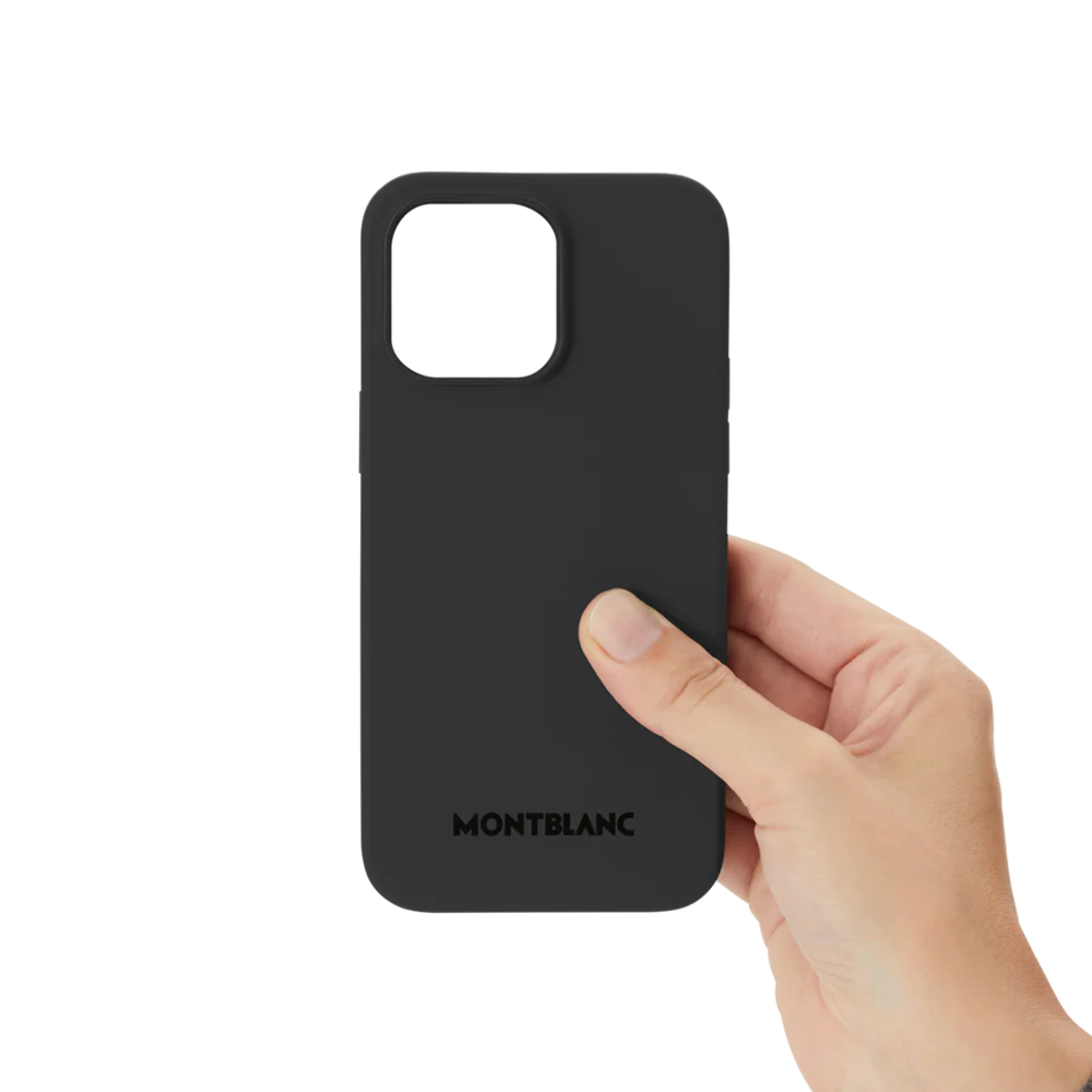 Slide Montblanc Case para iPhone 15 Pro Max MagSafe Negro