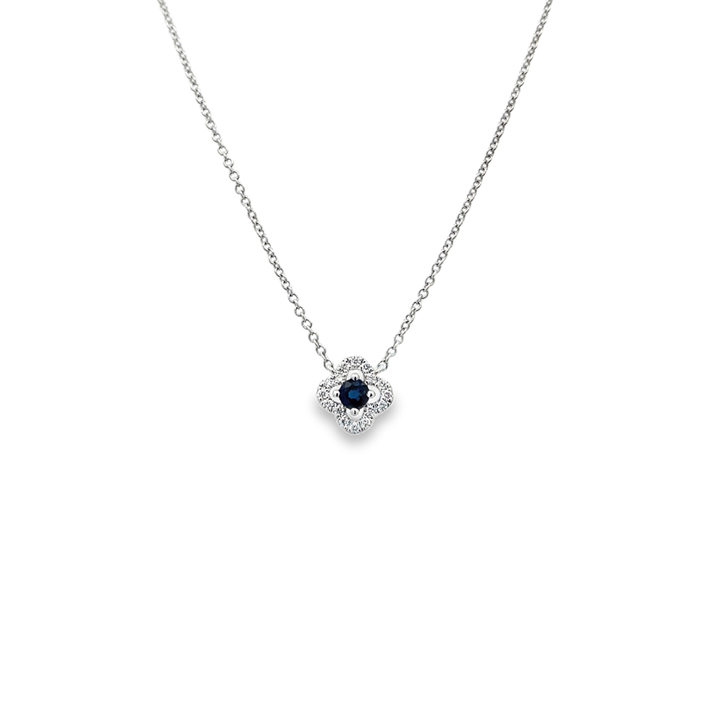 Slide Pendantif Flor Ajustable Zafiro