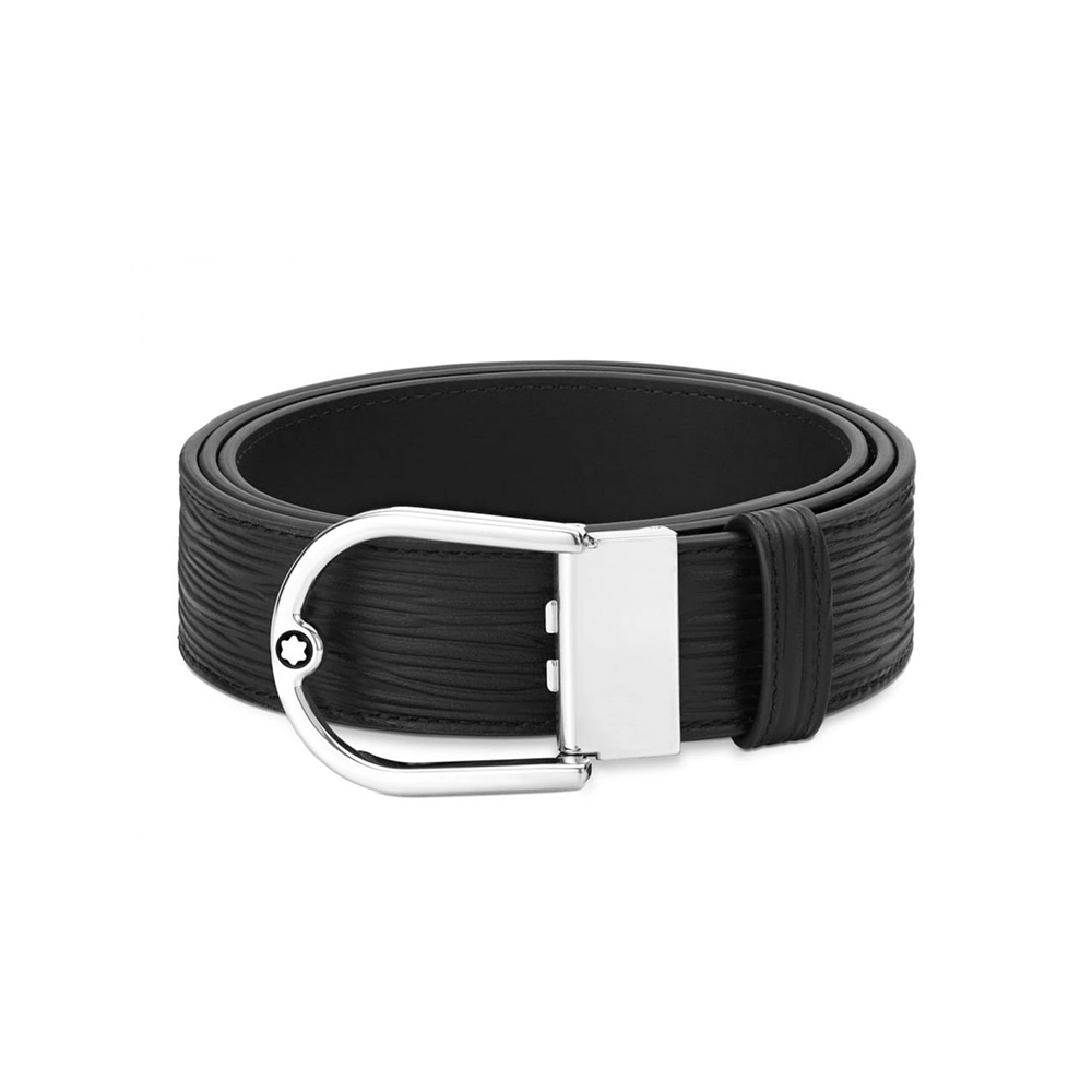 Imagen principal Montblanc Cinturón Reversible Negro