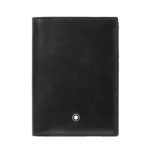 Montblanc Billetera Meisterstück para 4 Tarjetas, Negra
