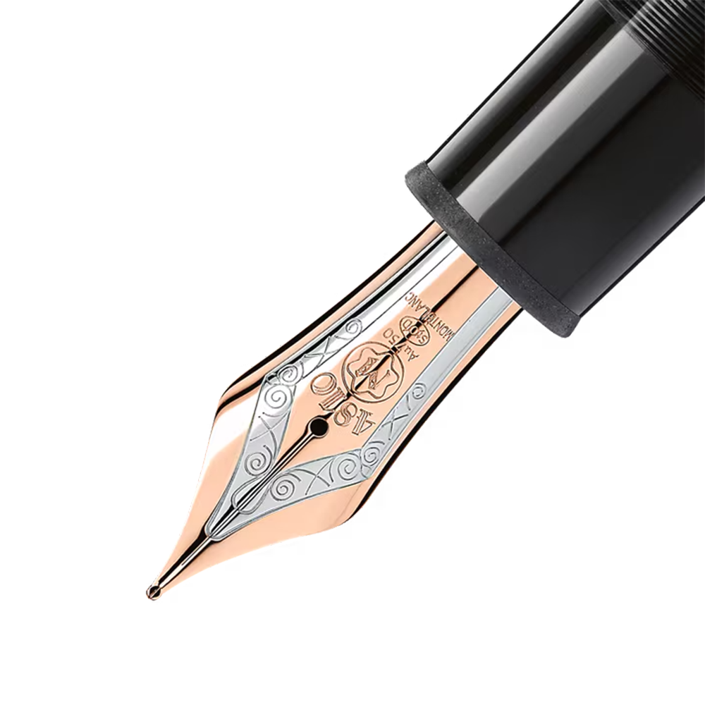 Slide Montblanc Pluma Estilográfica Meisterstück 149 con Revestimiento en Oro Rosa