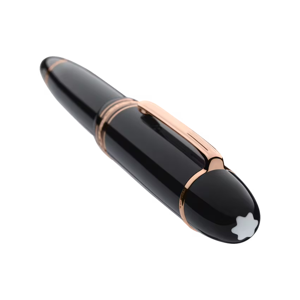 Slide Montblanc Pluma Estilográfica Meisterstück 149 con Revestimiento en Oro Rosa