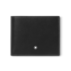 Montblanc Cartera para 10 Tarjetas con Monedero de Piel Meisterstück