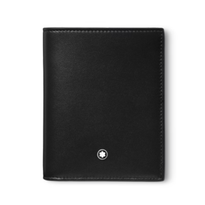 Montblanc Tarjetero Compact para 6 Tarjetas de Piel Meisterstück