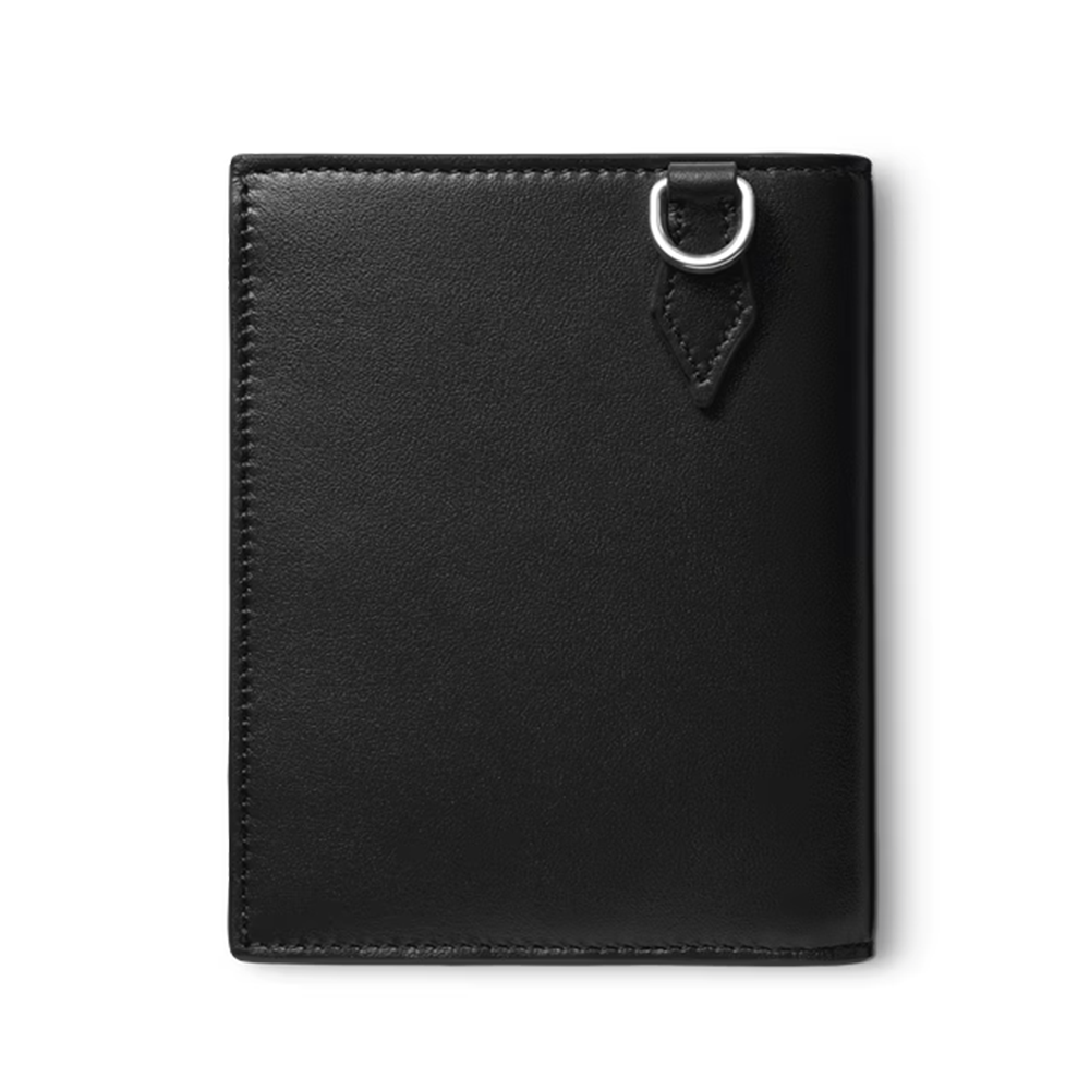 Slide Montblanc Tarjetero Compact para 6 Tarjetas de Piel Meisterstück