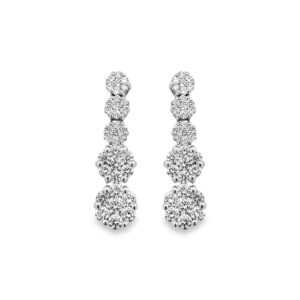 Aretes Largos Rosetas