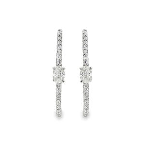 Argollas Oval Brillantes