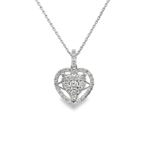 Pendantif Corazón con Halo