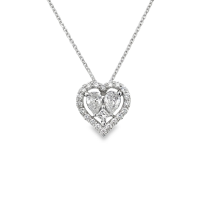 Pendantif Corazón con Halo