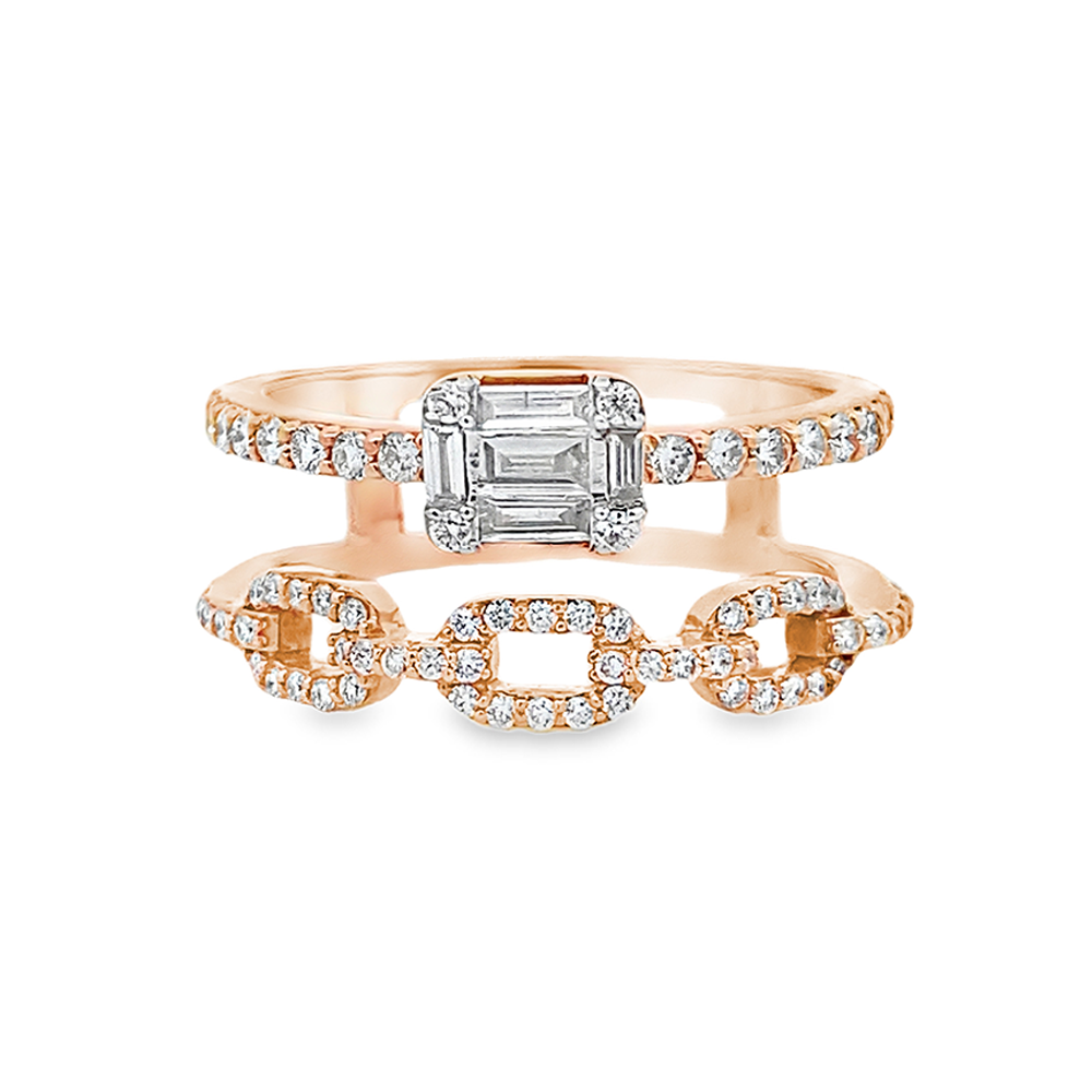 Imagen principal Anillo Doble Eslabón