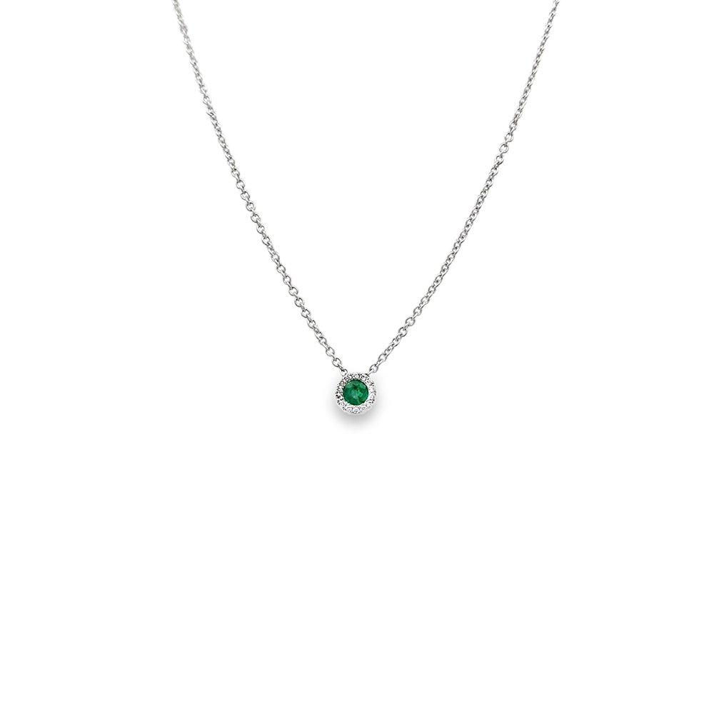 Slide Pendantif Círculo Ajustable Esmeralda