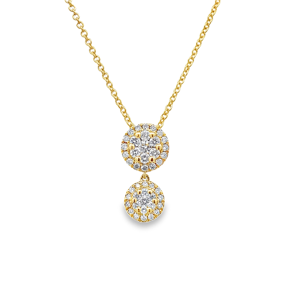 Imagen principal Pendantif Doble Círculo Brillante