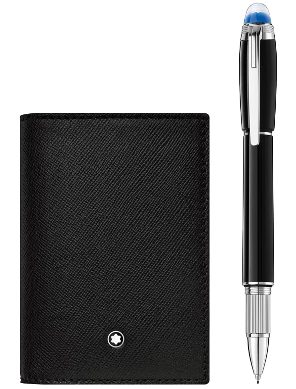 Imagen principal Montblanc Gift Set StarWalker Fine Pen + Business Card Holder Sartorial