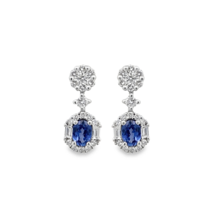 Aretes 2 Zafiros