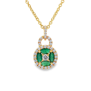 Pendantif 4 Esmeraldas