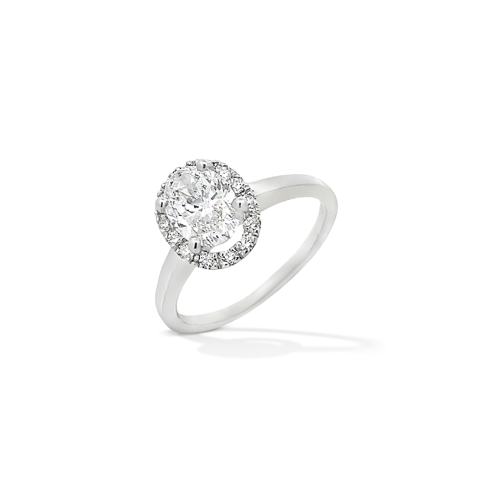 Slide Lady Di Oval 1.02ct.