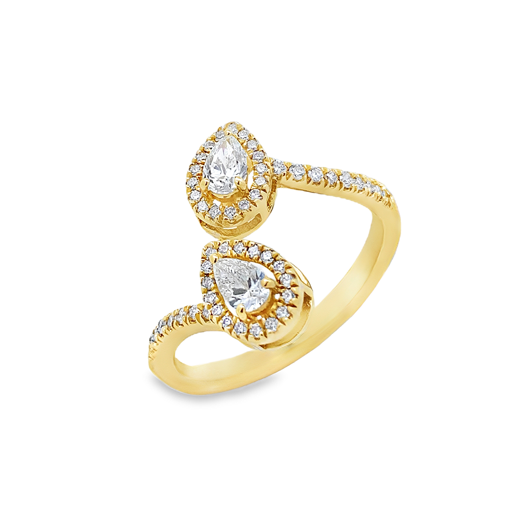 Slide Anillo Abierto Hojas