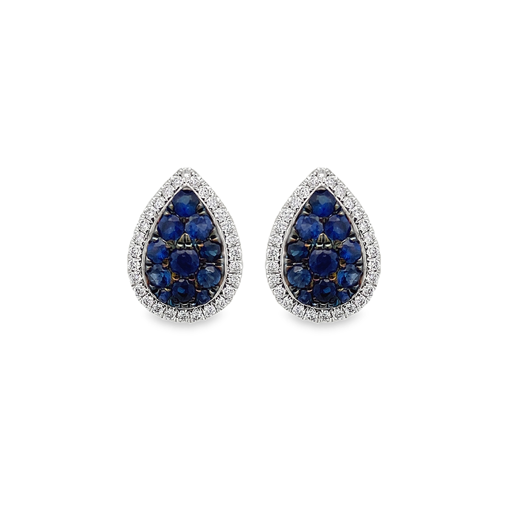 Imagen principal Aretes Gota de Zafiros