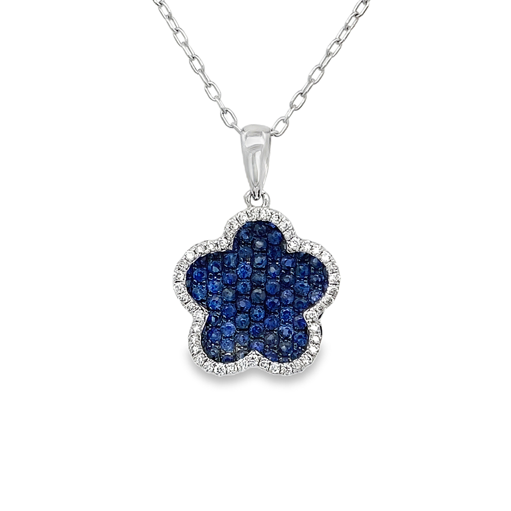 Slide Pendantif Flor Zafiro