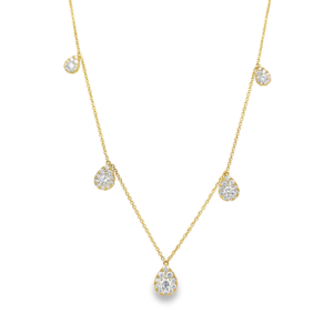 Collar Brillantes Colgantes