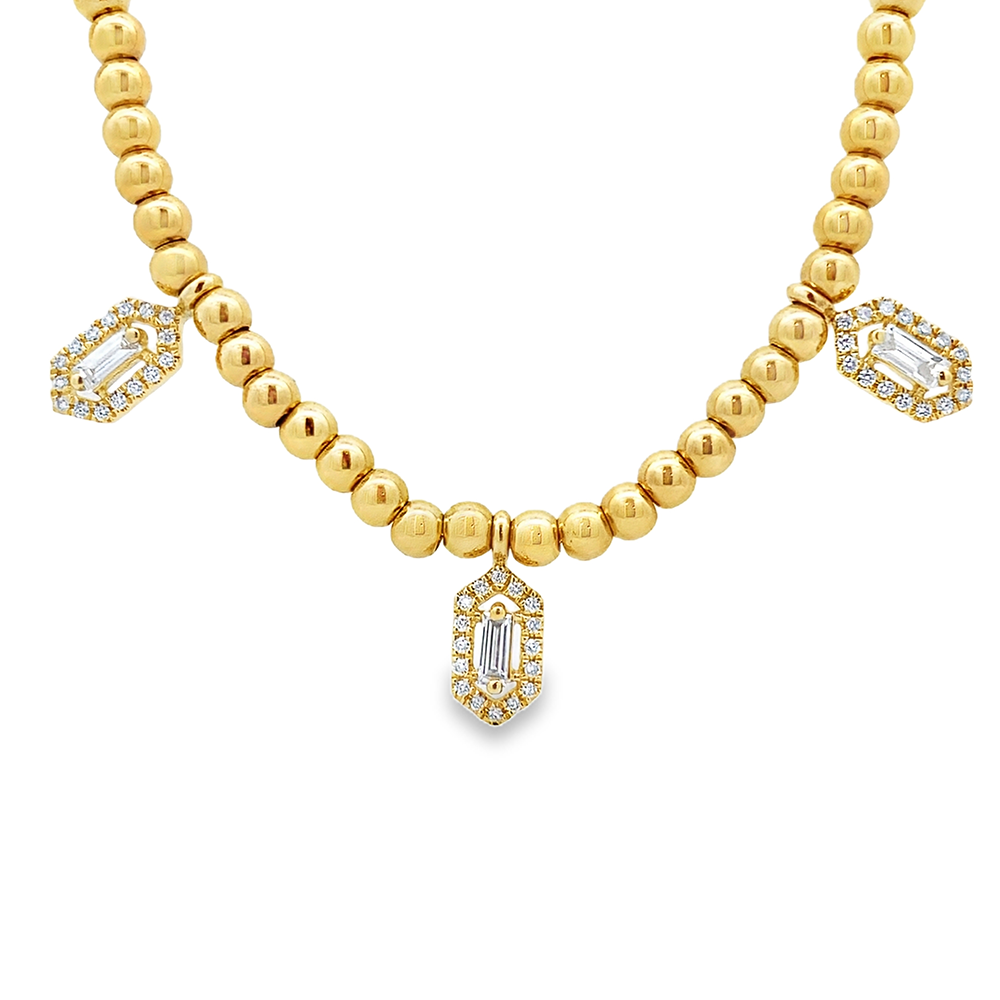 Slide Collar Diamantes