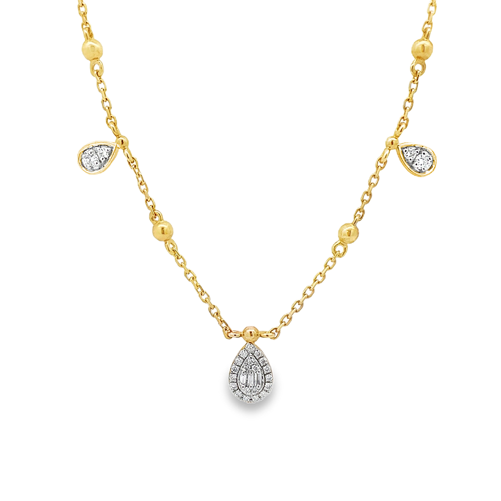 Slide Collar Colgantes Diamantes