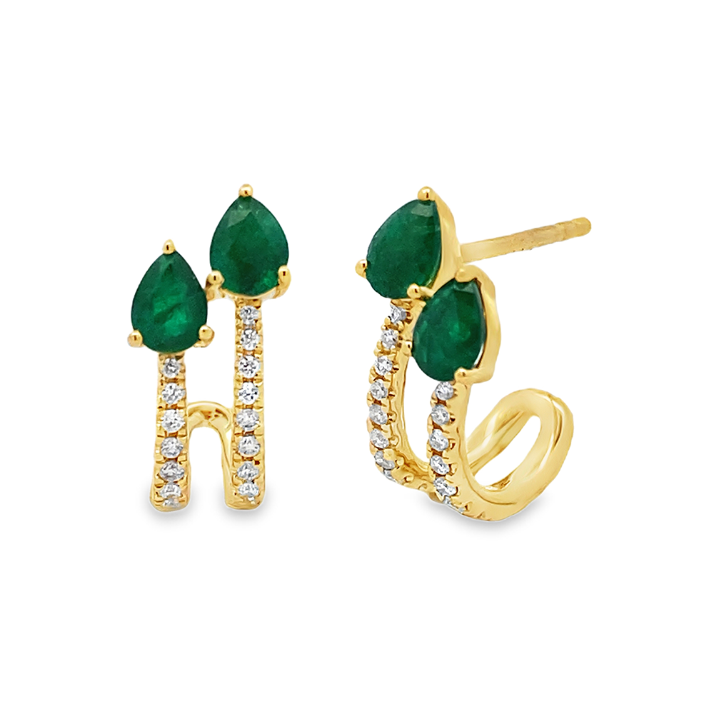 Slide Argollas 4 Esmeraldas
