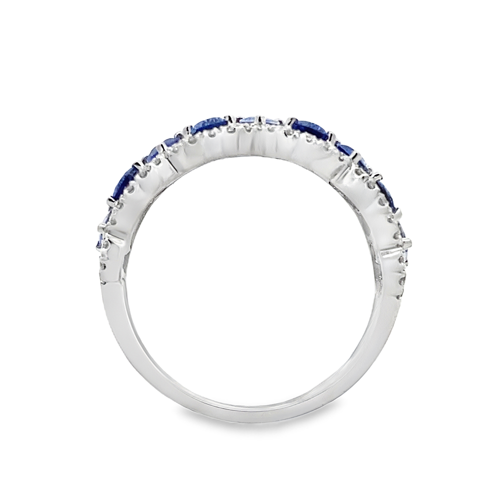 Slide Anillo 9 Zafiros