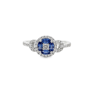 Anillo 4 Zafiros