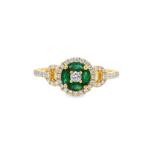 Anillo 4 Esmeraldas