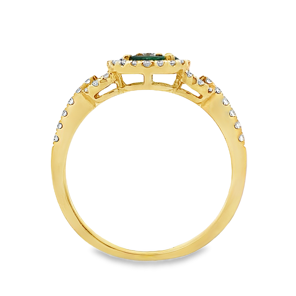 Slide Anillo 4 Esmeraldas