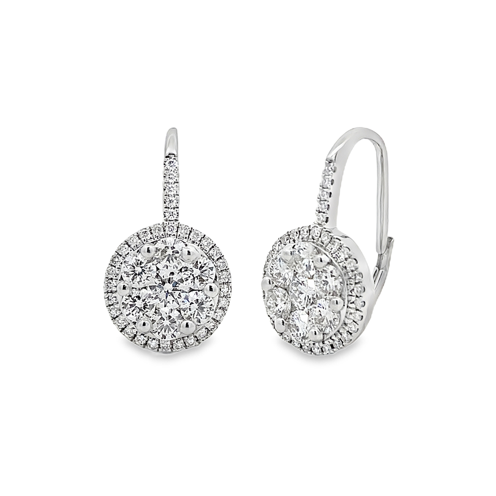 Slide Argollas Colgantes Brillantes