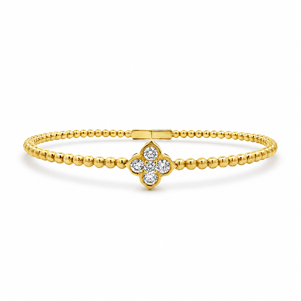 Imagen principal Bangle Flor de Brillantes