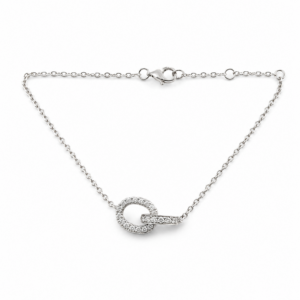 Pulsera Eslabones con Brillantes