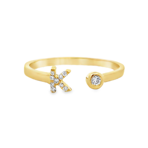 Anillo letra 