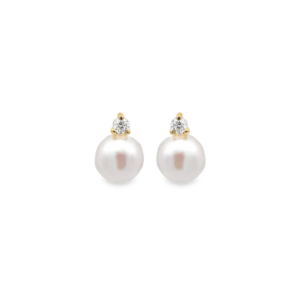 Aretes Perlas Japonesas