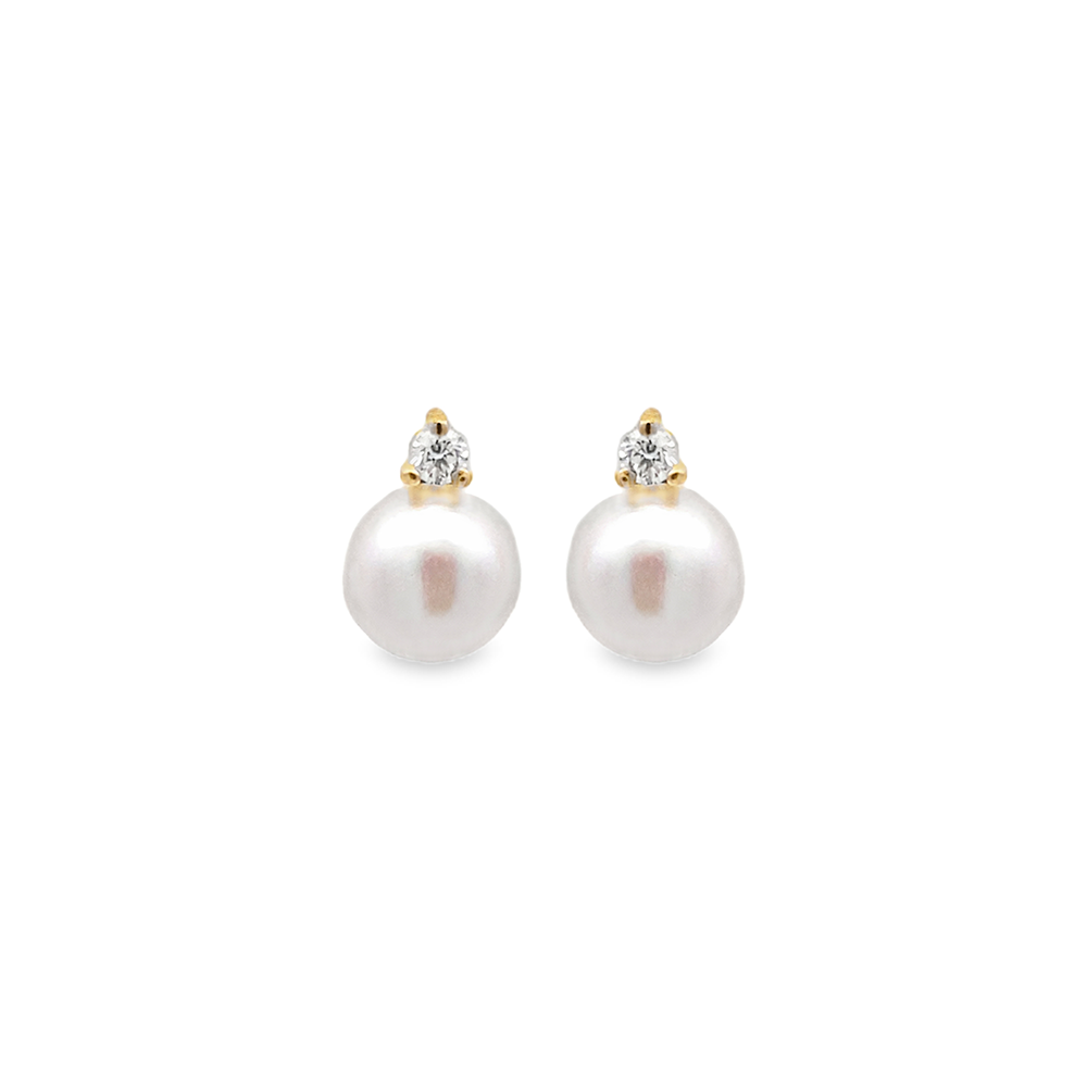 Imagen principal Aretes Perlas Japonesas